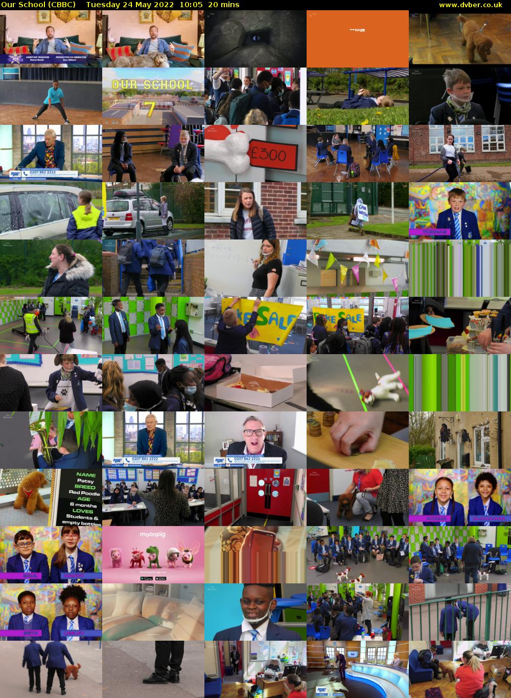 Our School (CBBC) Tuesday 24 May 2022 10:05 - 10:25