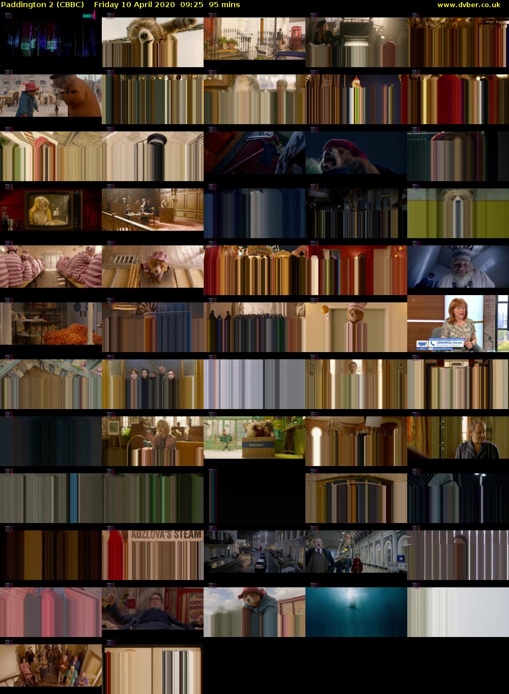 Paddington 2 (CBBC) Friday 10 April 2020 09:25 - 11:00
