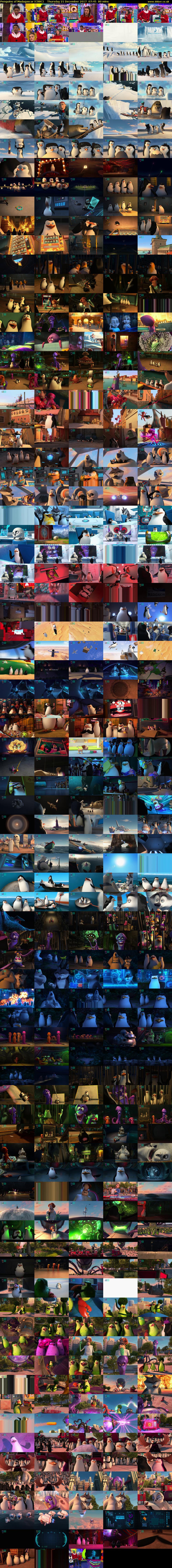 Penguins of Madagascar (CBBC) Thursday 21 December 2017 07:45 - 09:05