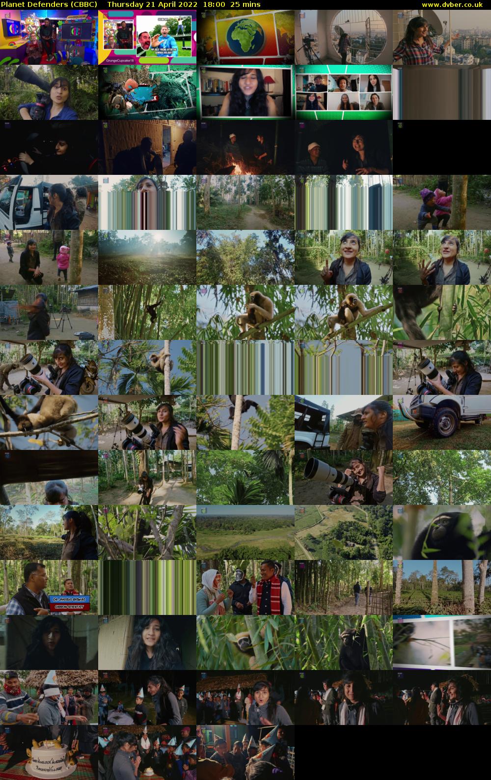 Planet Defenders (CBBC) Thursday 21 April 2022 18:00 - 18:25