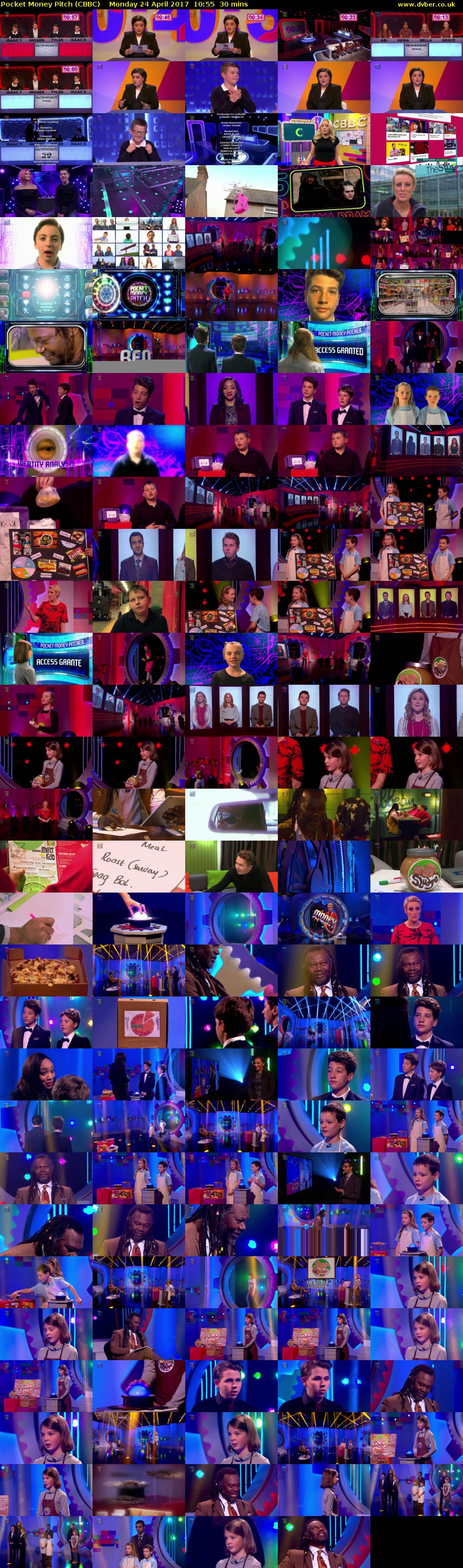 Pocket Money Pitch (CBBC) Monday 24 April 2017 10:55 - 11:25