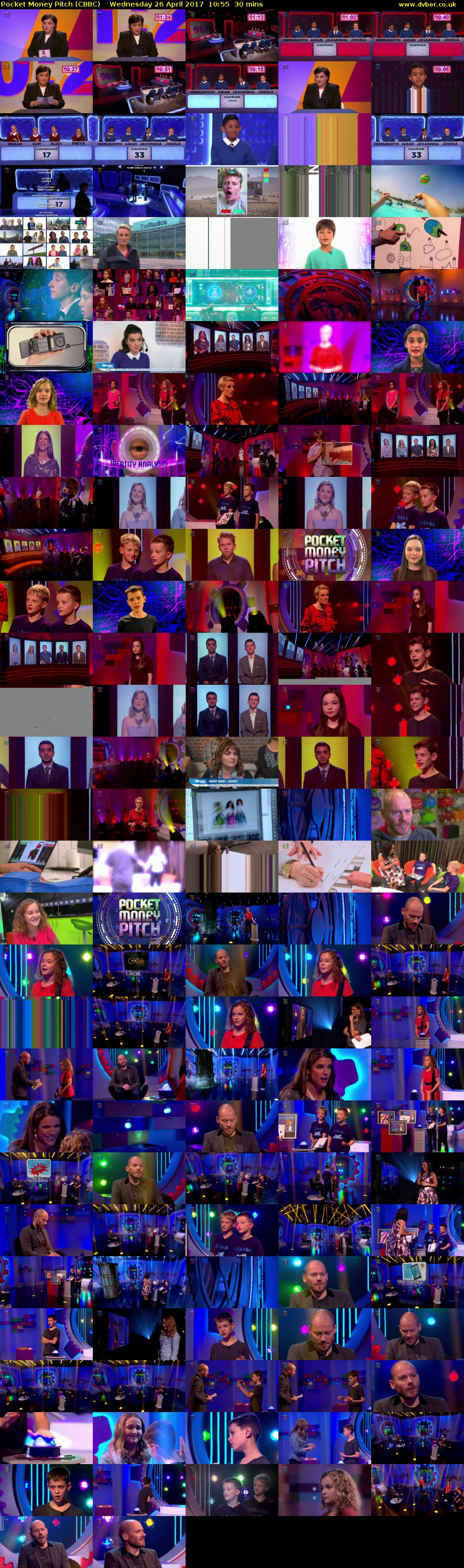 Pocket Money Pitch (CBBC) Wednesday 26 April 2017 10:55 - 11:25