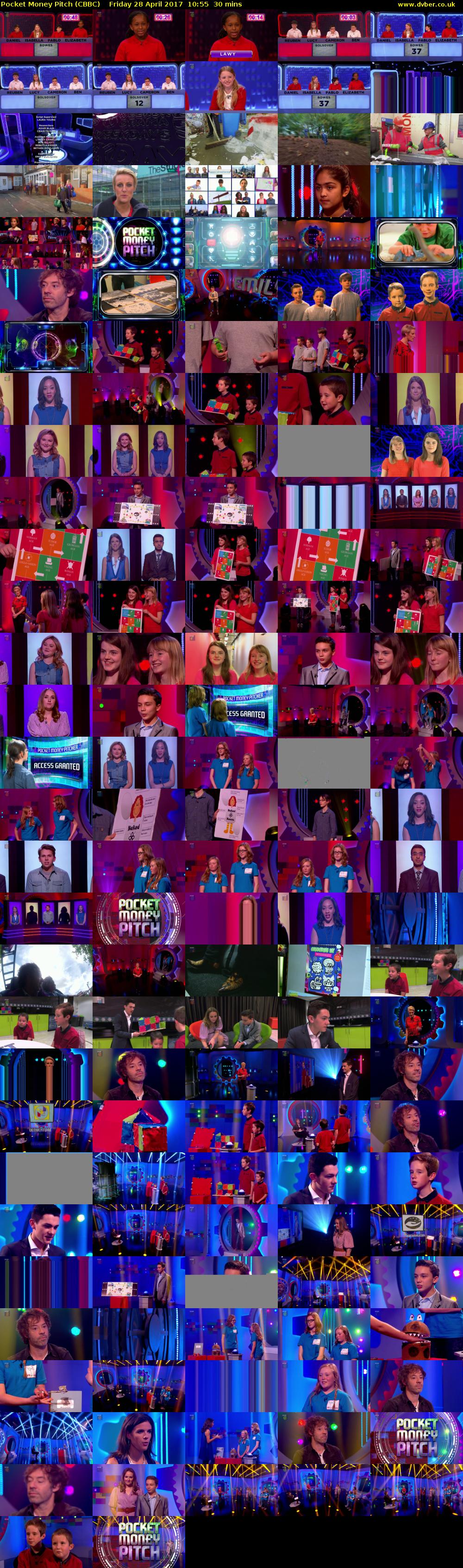 Pocket Money Pitch (CBBC) Friday 28 April 2017 10:55 - 11:25