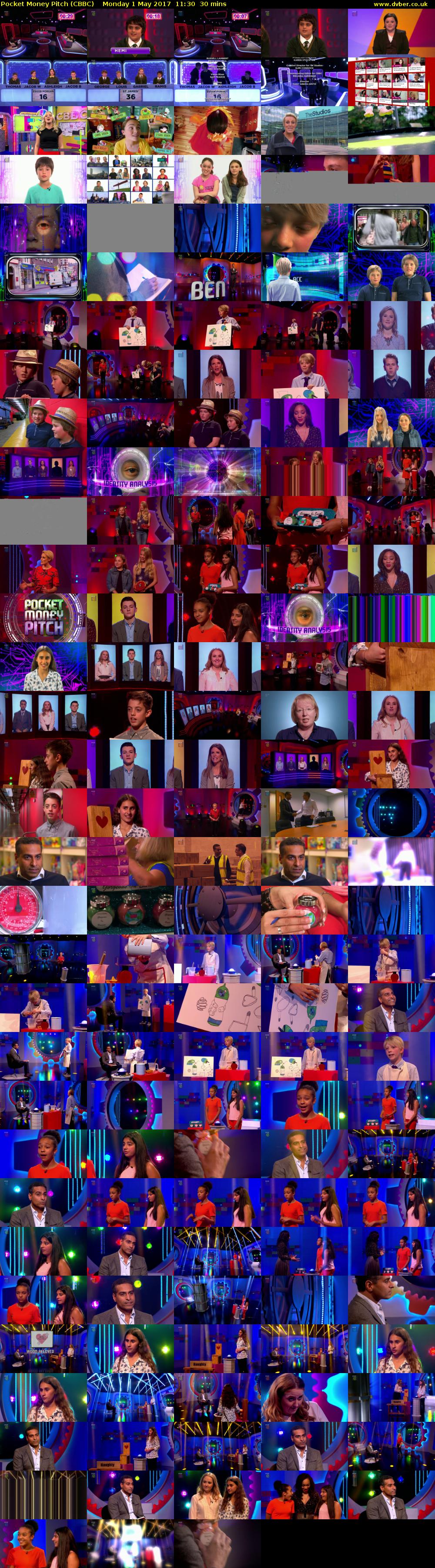 Pocket Money Pitch (CBBC) Monday 1 May 2017 11:30 - 12:00