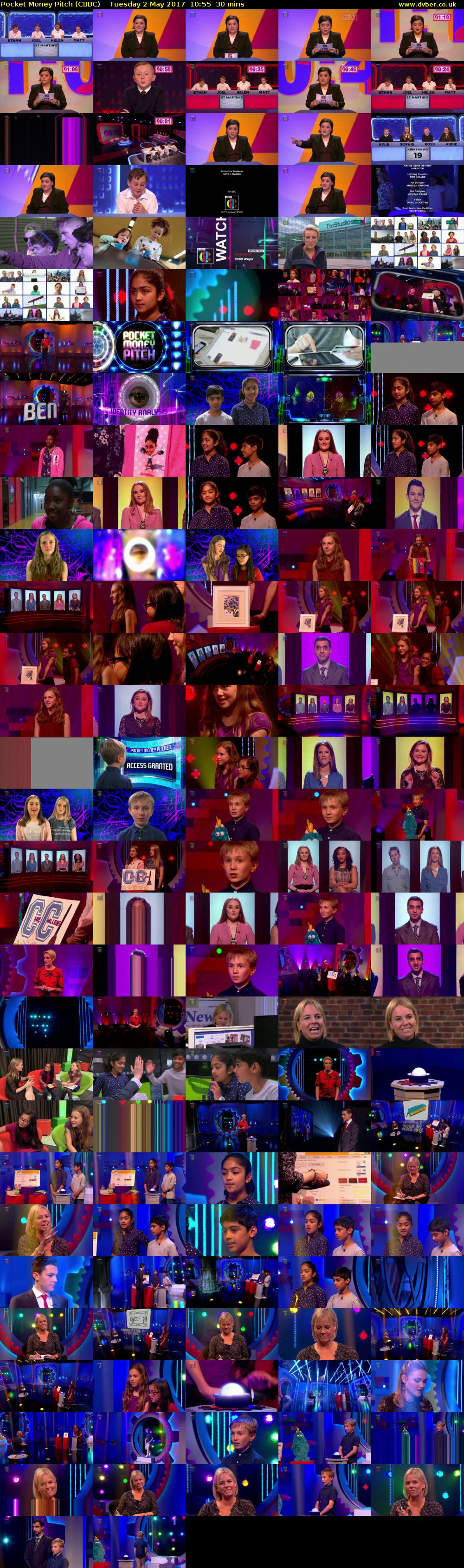 Pocket Money Pitch (CBBC) Tuesday 2 May 2017 10:55 - 11:25