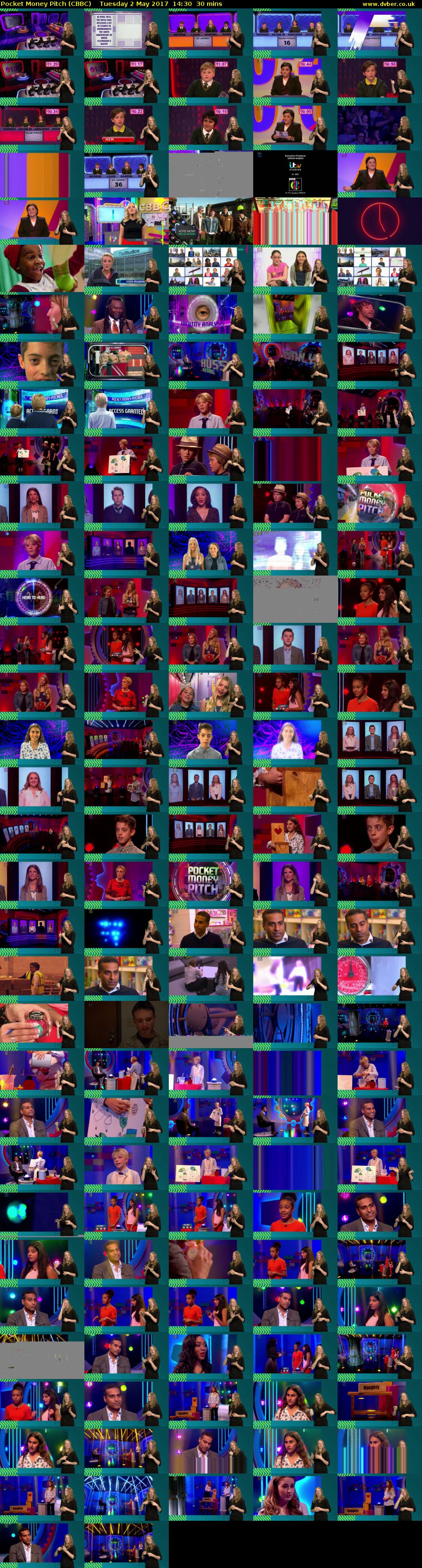 Pocket Money Pitch (CBBC) Tuesday 2 May 2017 14:30 - 15:00