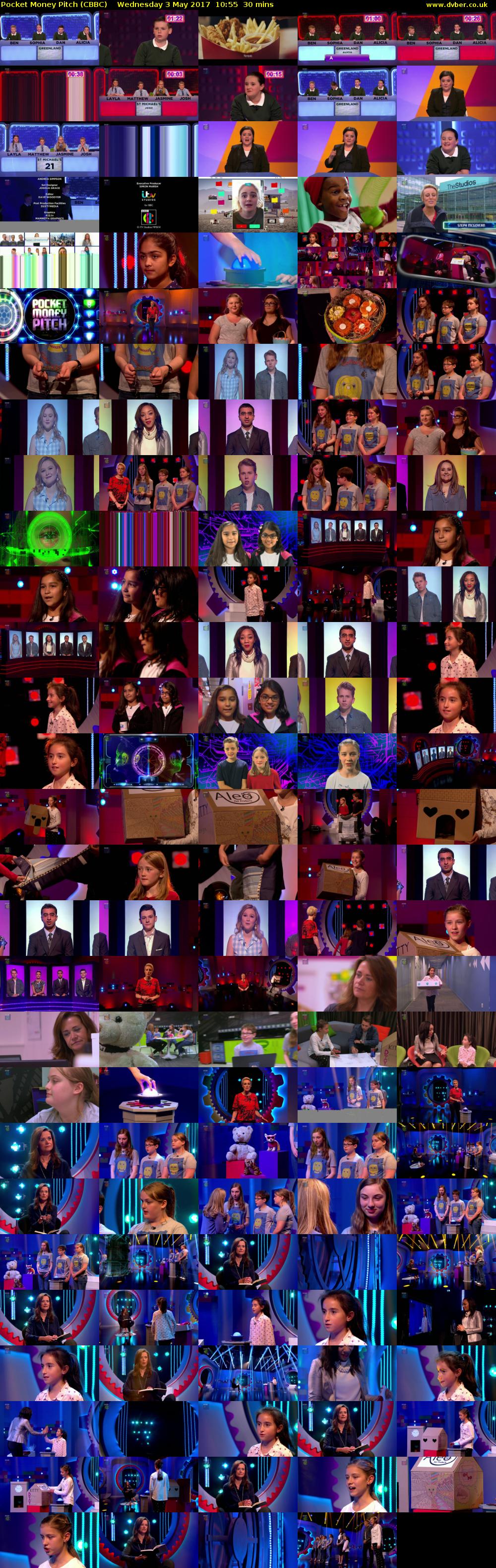 Pocket Money Pitch (CBBC) Wednesday 3 May 2017 10:55 - 11:25
