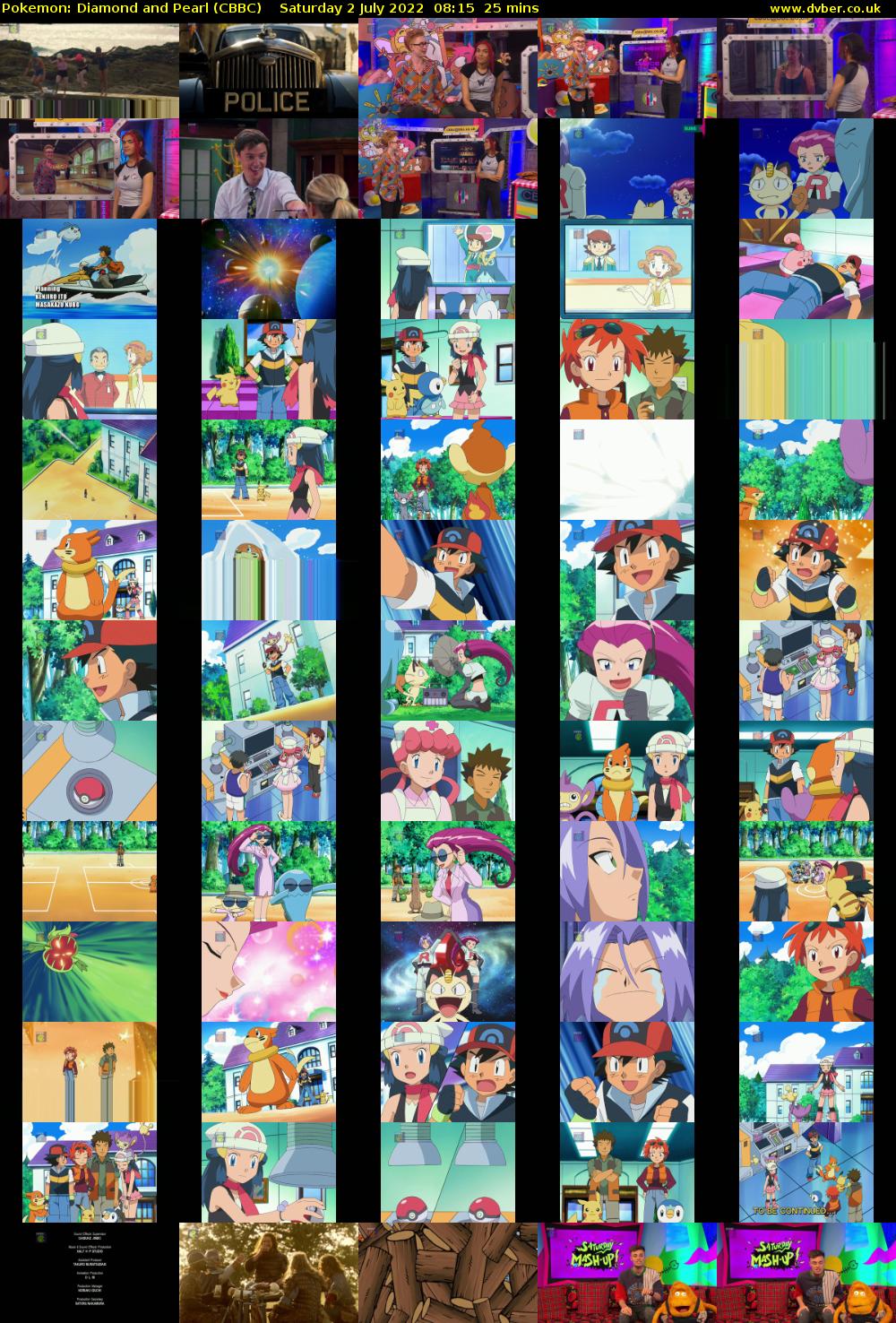 Pokemon: Diamond and Pearl (CBBC) Saturday 2 July 2022 08:15 - 08:40