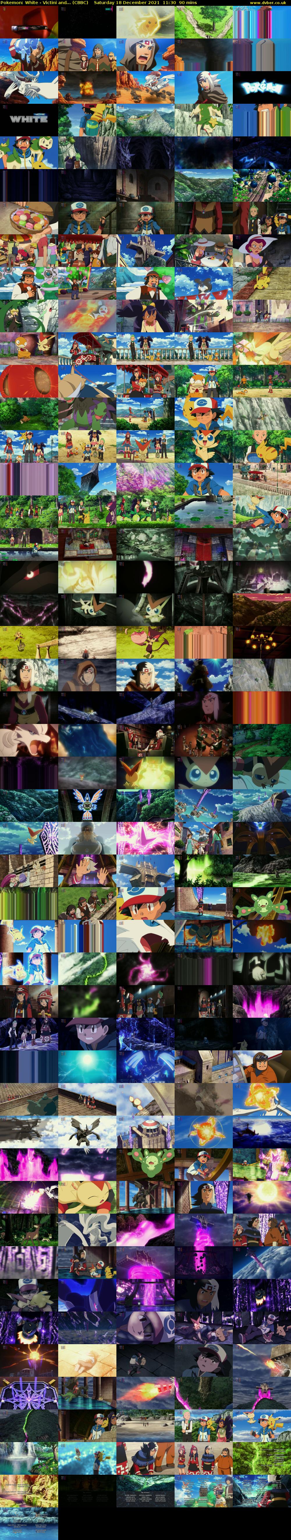 Pokemon: White - Victini and... (CBBC) Saturday 18 December 2021 11:30 - 13:00