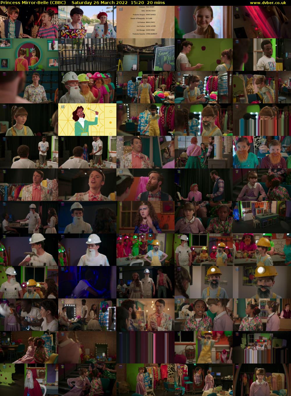 Princess Mirror-Belle (CBBC) Saturday 26 March 2022 15:20 - 15:40