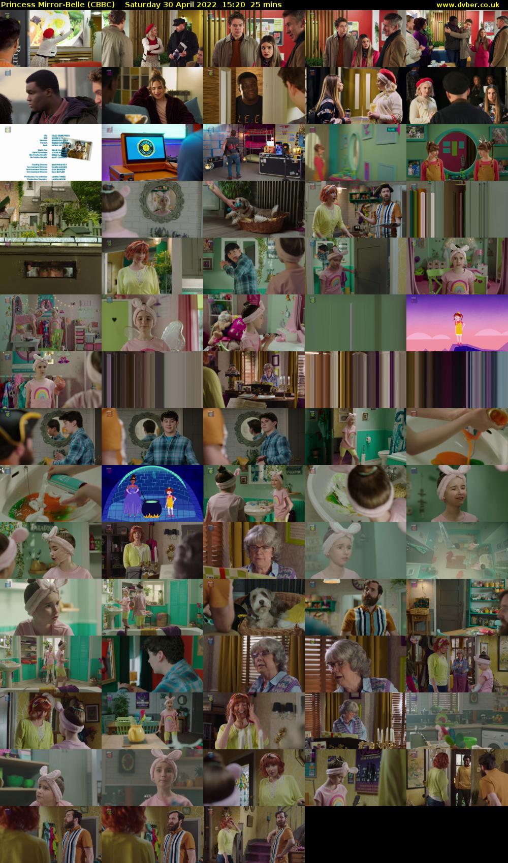 Princess Mirror-Belle (CBBC) Saturday 30 April 2022 15:20 - 15:45