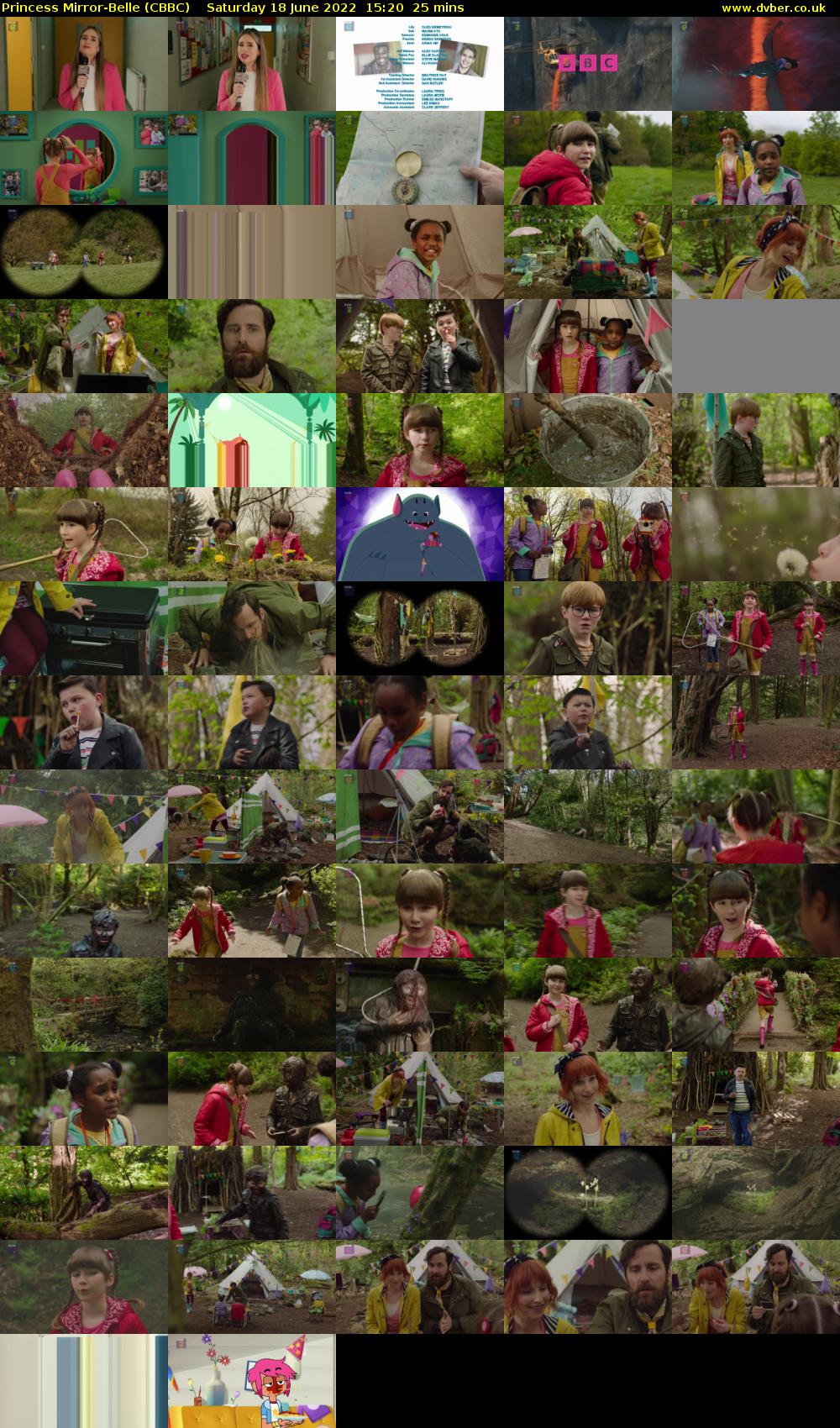 Princess Mirror-Belle (CBBC) Saturday 18 June 2022 15:20 - 15:45