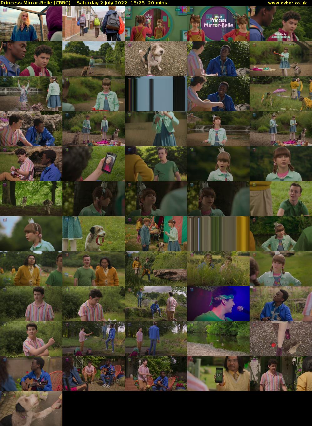 Princess Mirror-Belle (CBBC) Saturday 2 July 2022 15:25 - 15:45