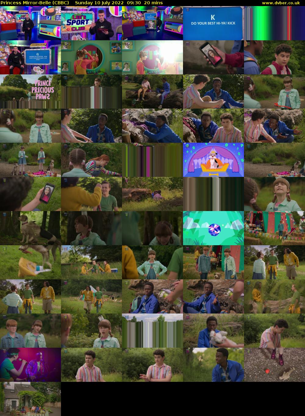 Princess Mirror-Belle (CBBC) Sunday 10 July 2022 09:30 - 09:50