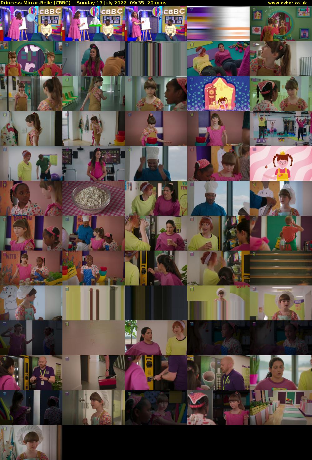 Princess Mirror-Belle (CBBC) Sunday 17 July 2022 09:35 - 09:55