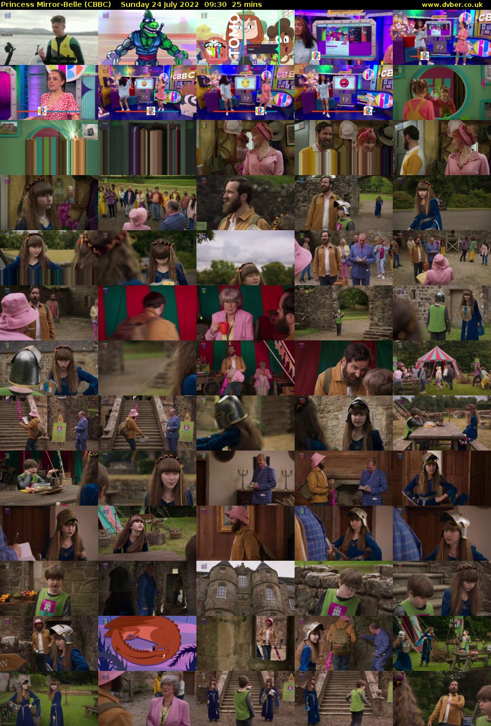 Princess Mirror-Belle (CBBC) Sunday 24 July 2022 09:30 - 09:55