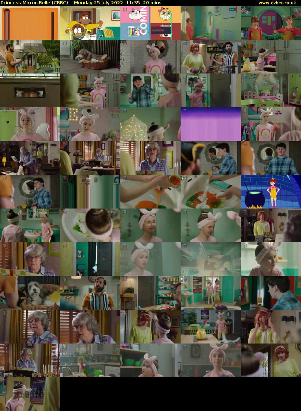 Princess Mirror-Belle (CBBC) Monday 25 July 2022 11:35 - 11:55