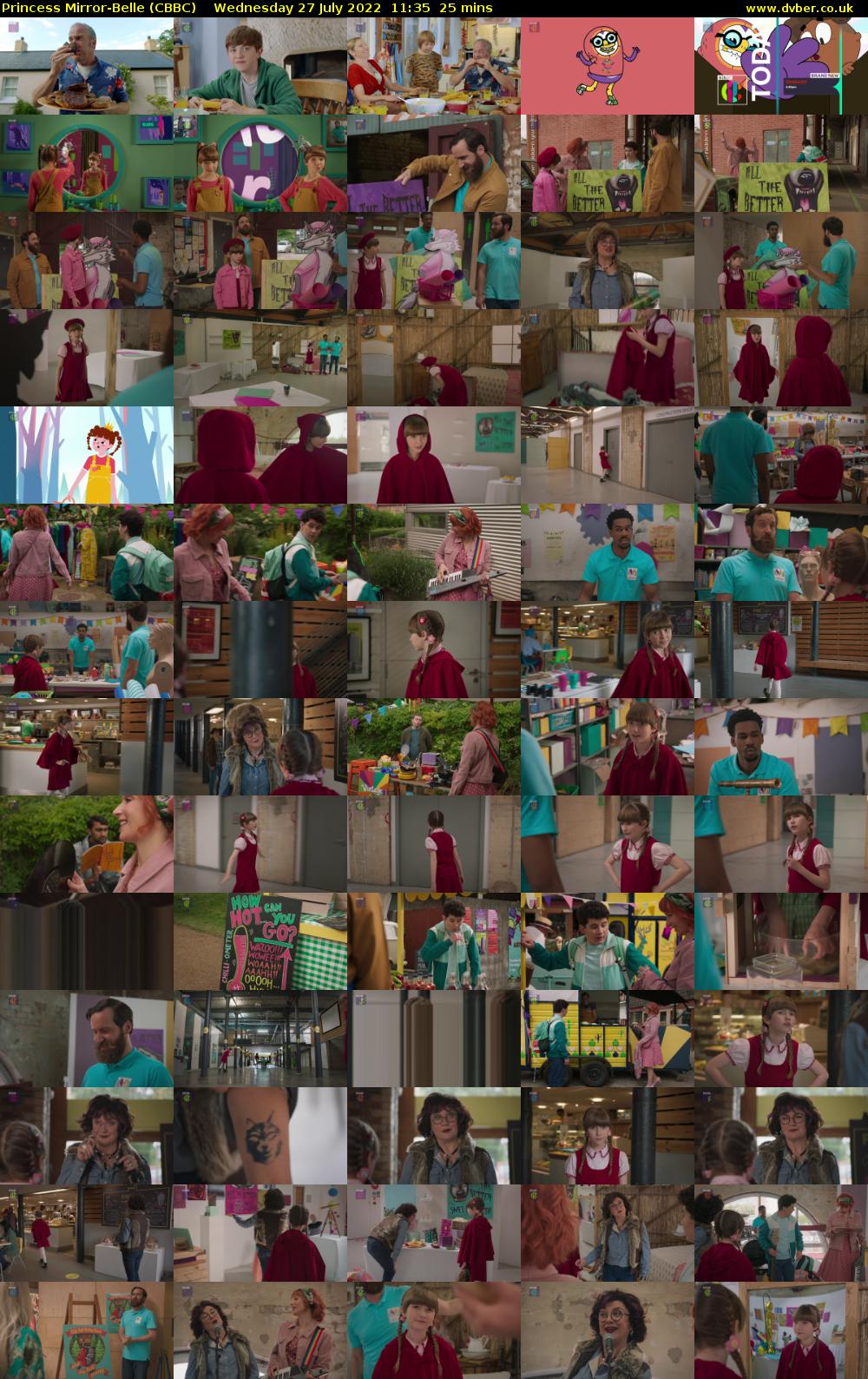 Princess Mirror-Belle (CBBC) Wednesday 27 July 2022 11:35 - 12:00