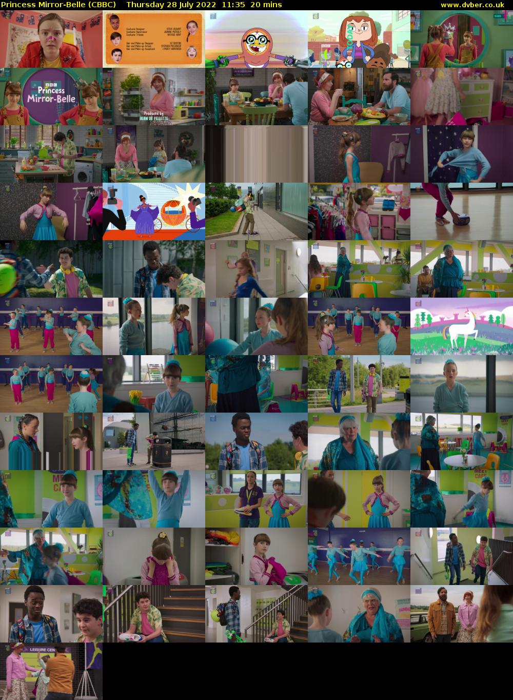 Princess Mirror-Belle (CBBC) Thursday 28 July 2022 11:35 - 11:55
