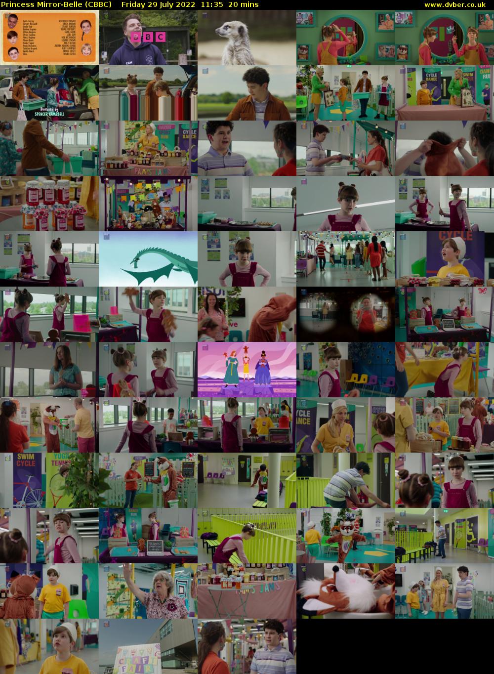 Princess Mirror-Belle (CBBC) Friday 29 July 2022 11:35 - 11:55