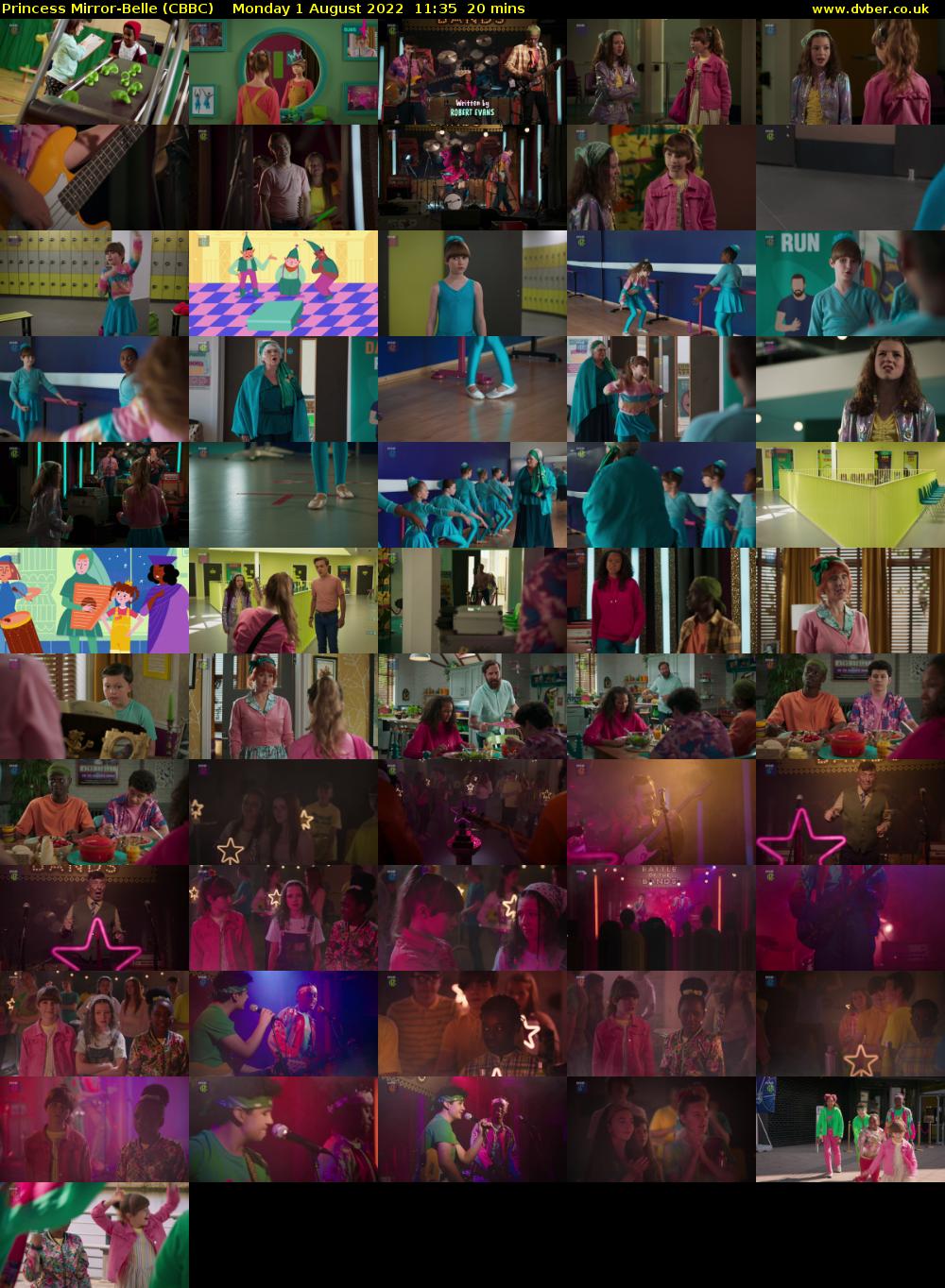Princess Mirror-Belle (CBBC) Monday 1 August 2022 11:35 - 11:55