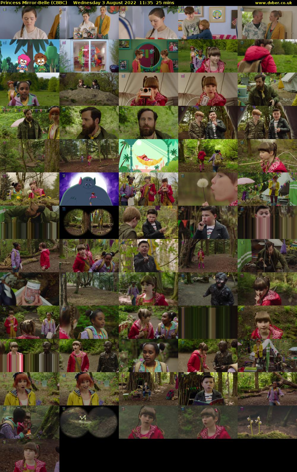 Princess Mirror-Belle (CBBC) Wednesday 3 August 2022 11:35 - 12:00