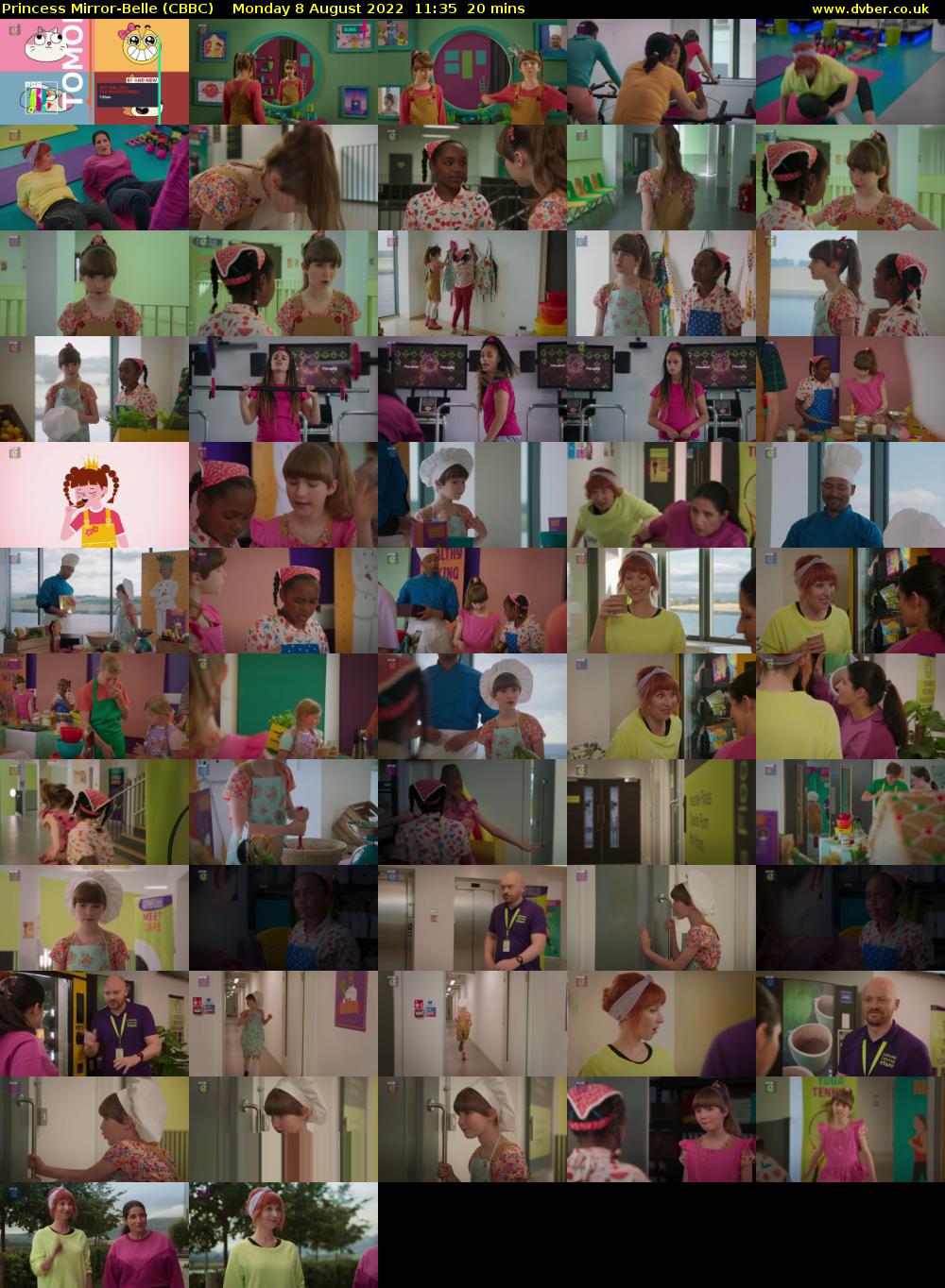 Princess Mirror-Belle (CBBC) Monday 8 August 2022 11:35 - 11:55