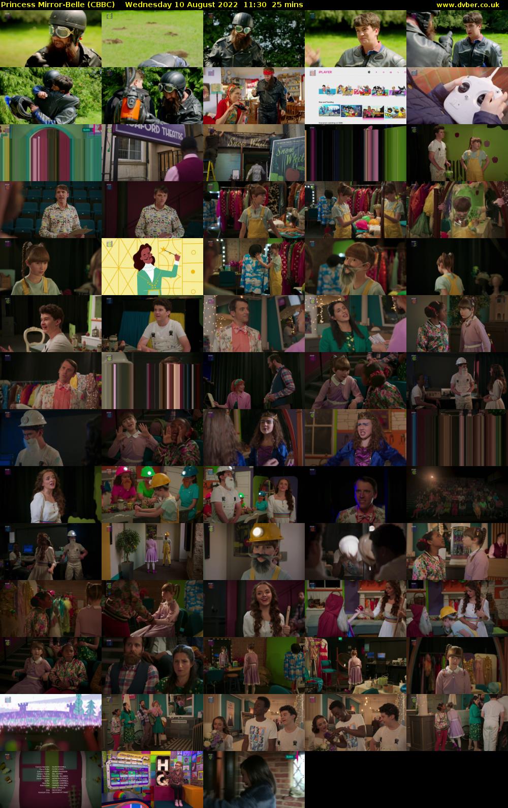 Princess Mirror-Belle (CBBC) Wednesday 10 August 2022 11:30 - 11:55