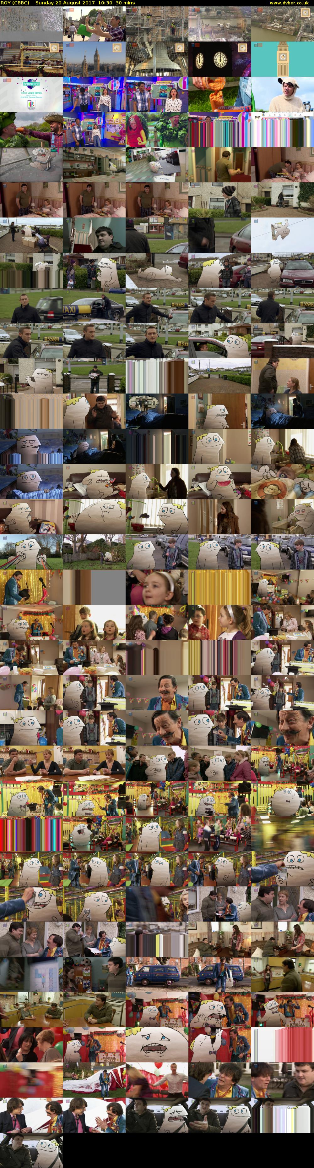 ROY (CBBC) Sunday 20 August 2017 10:30 - 11:00