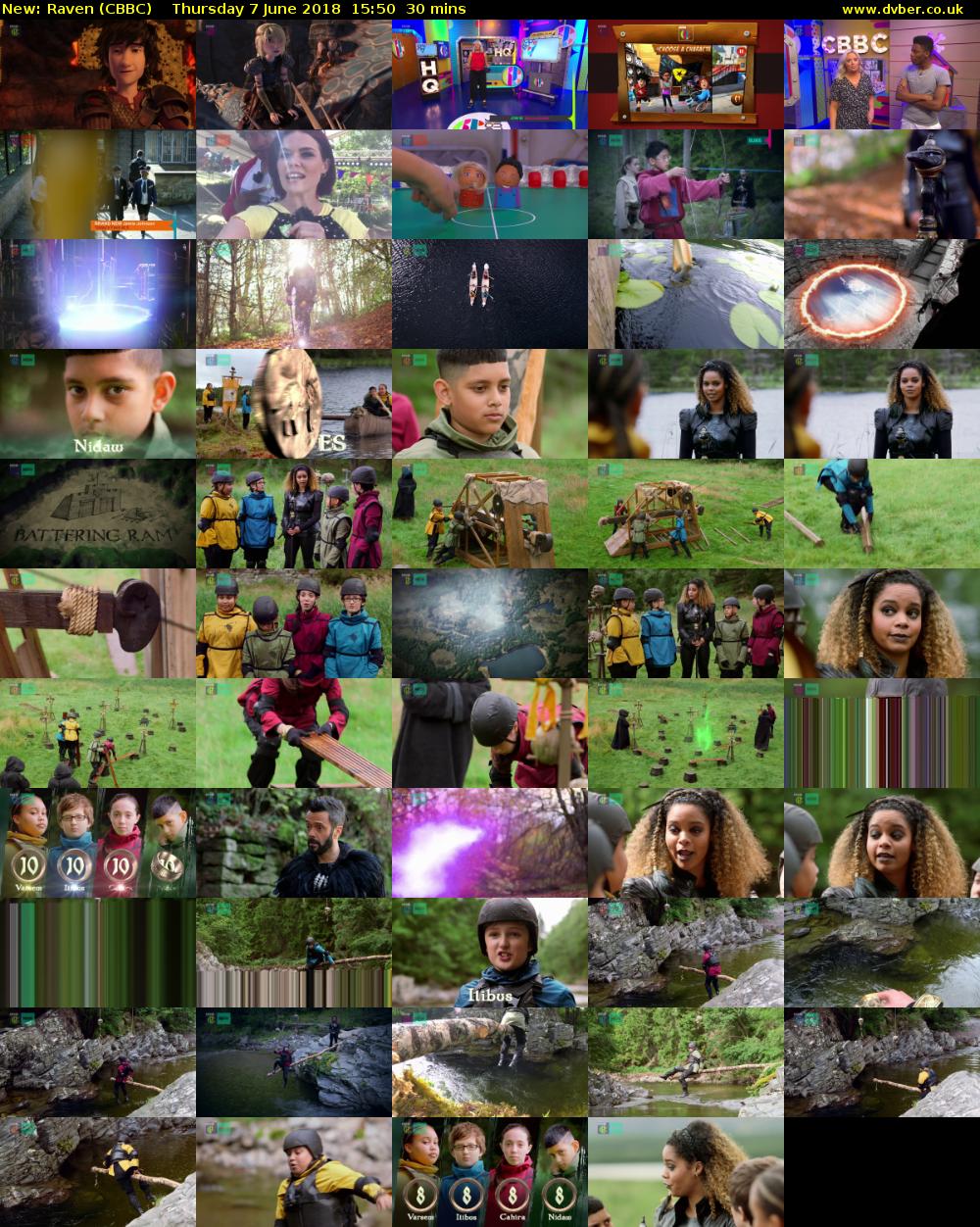 Raven (CBBC) Thursday 7 June 2018 15:50 - 16:20