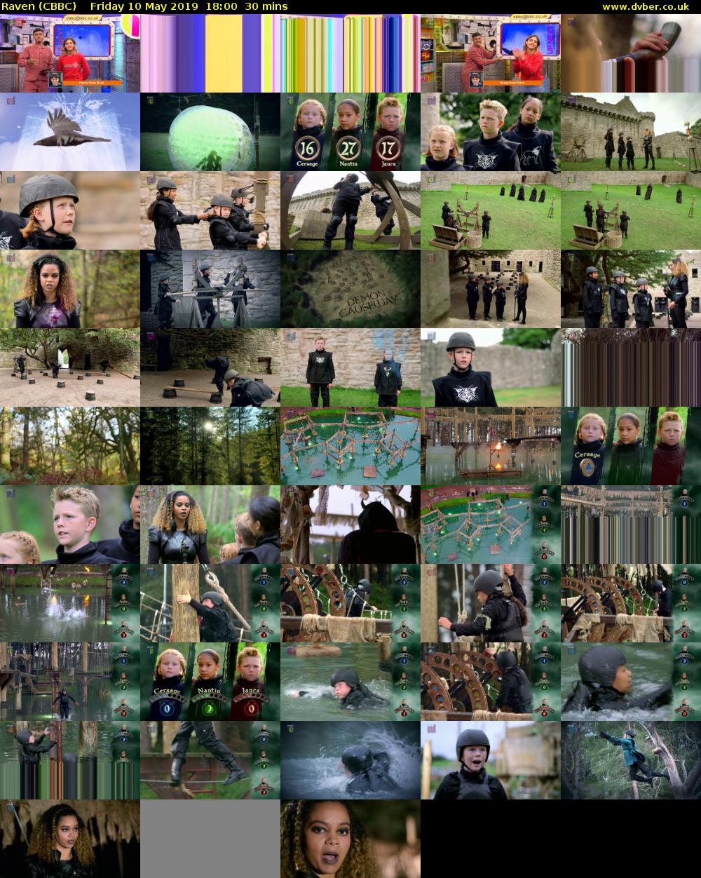 Raven (CBBC) Friday 10 May 2019 18:00 - 18:30