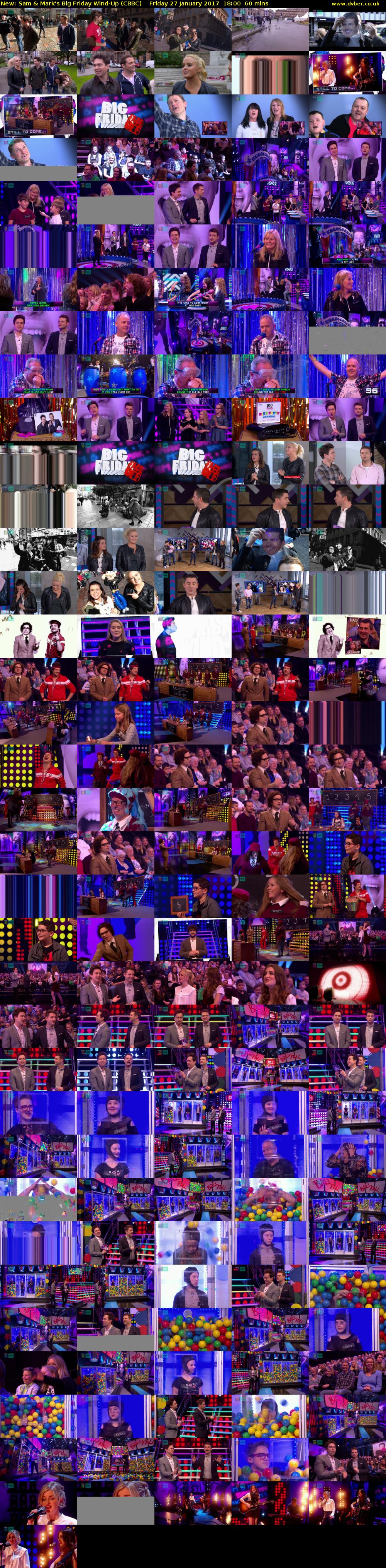 Sam & Mark's Big Friday Wind-Up (CBBC) Friday 27 January 2017 18:00 - 19:00
