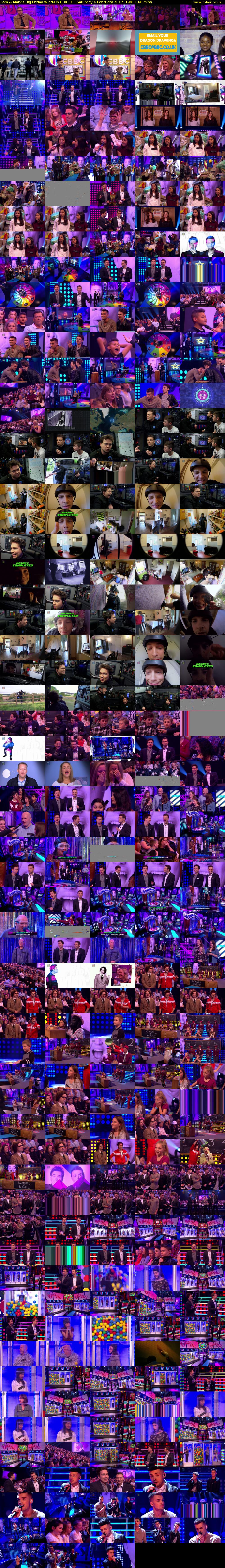 Sam & Mark's Big Friday Wind-Up (CBBC) Saturday 4 February 2017 19:00 - 20:00