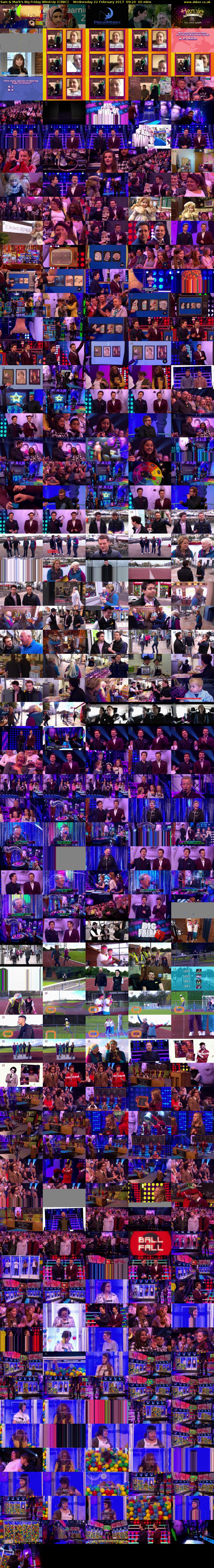 Sam & Mark's Big Friday Wind-Up (CBBC) Wednesday 22 February 2017 09:20 - 10:20