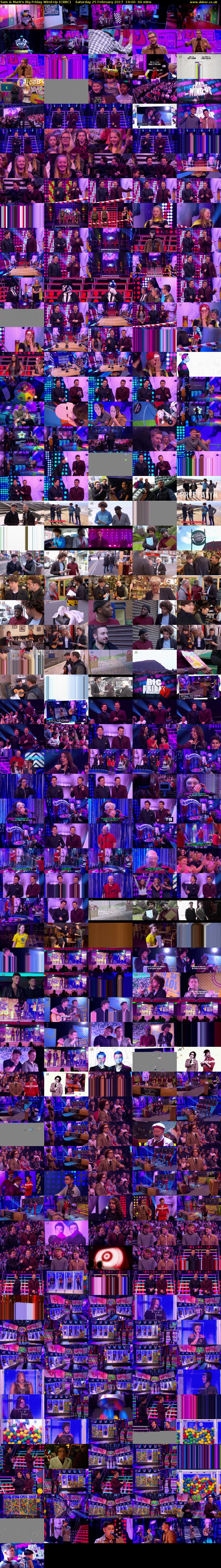 Sam & Mark's Big Friday Wind-Up (CBBC) Saturday 25 February 2017 19:00 - 20:00