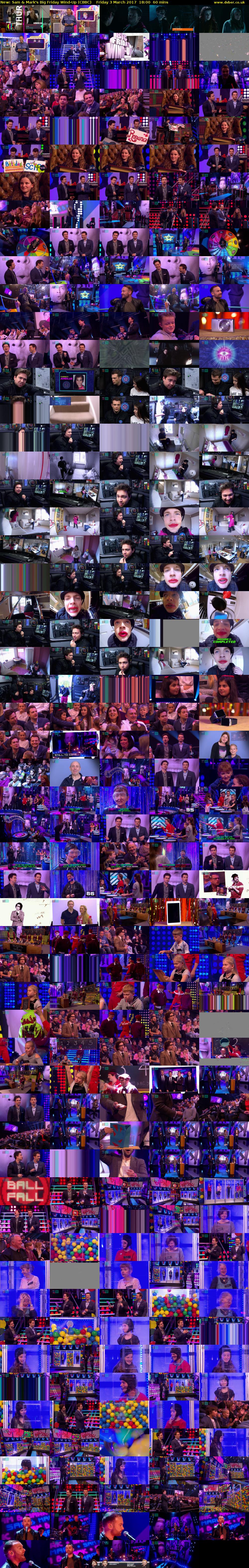 Sam & Mark's Big Friday Wind-Up (CBBC) Friday 3 March 2017 18:00 - 19:00