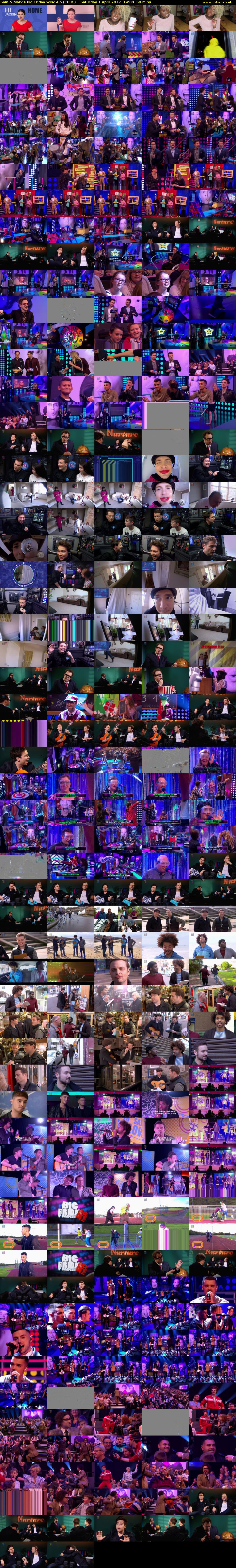 Sam & Mark's Big Friday Wind-Up (CBBC) Saturday 1 April 2017 19:00 - 20:00
