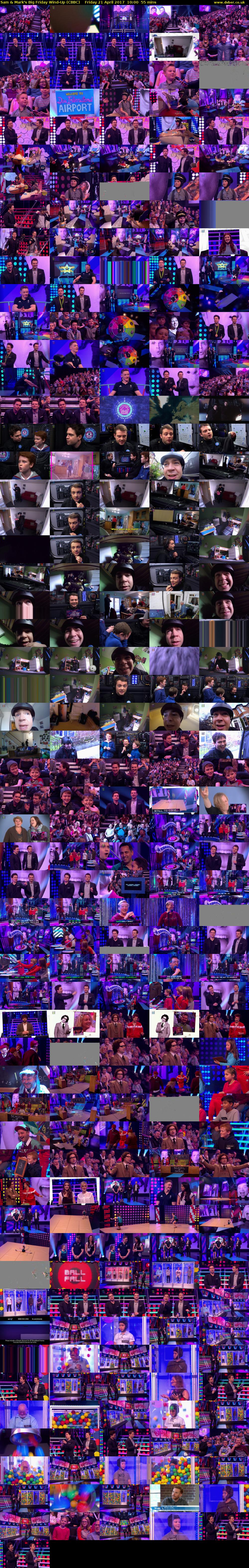 Sam & Mark's Big Friday Wind-Up (CBBC) Friday 21 April 2017 10:00 - 10:55