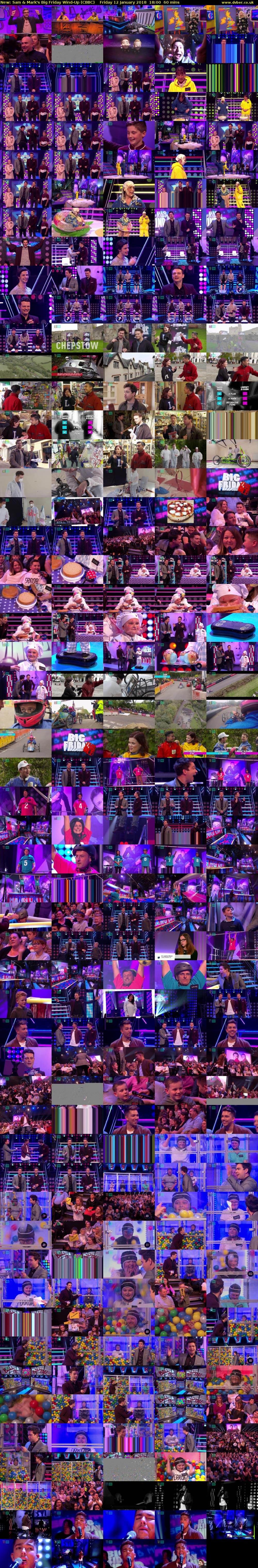 Sam & Mark's Big Friday Wind-Up (CBBC) Friday 12 January 2018 18:00 - 19:00