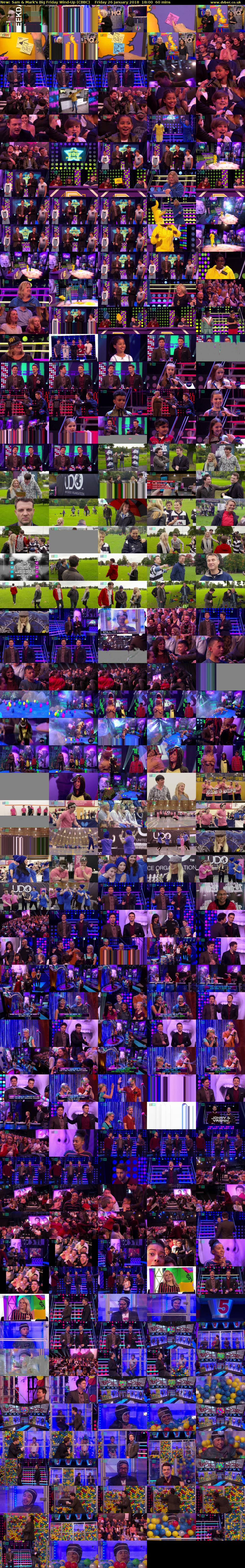 Sam & Mark's Big Friday Wind-Up (CBBC) Friday 26 January 2018 18:00 - 19:00