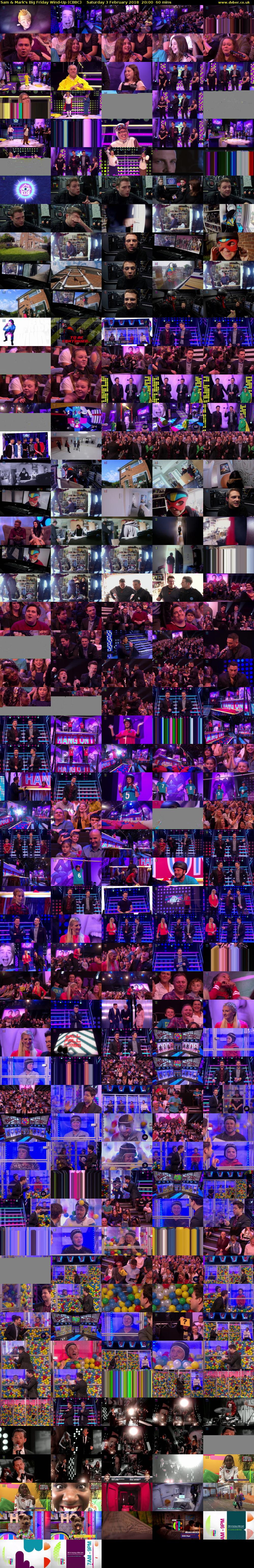 Sam & Mark's Big Friday Wind-Up (CBBC) Saturday 3 February 2018 20:00 - 21:00