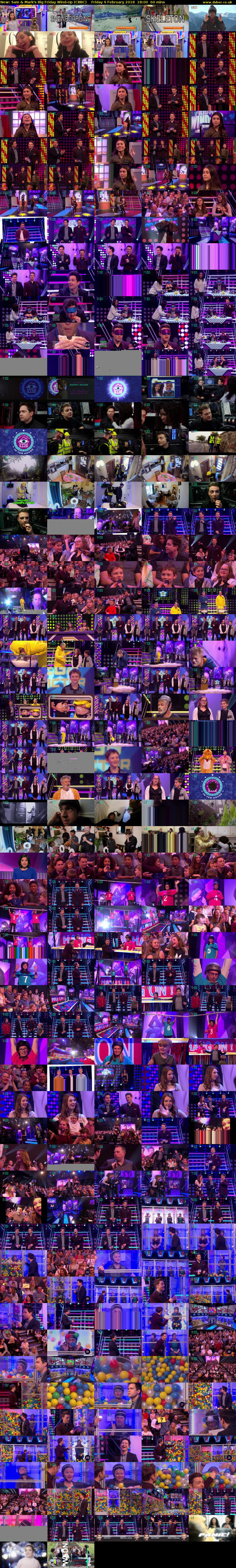 Sam & Mark's Big Friday Wind-Up (CBBC) Friday 9 February 2018 18:00 - 19:00