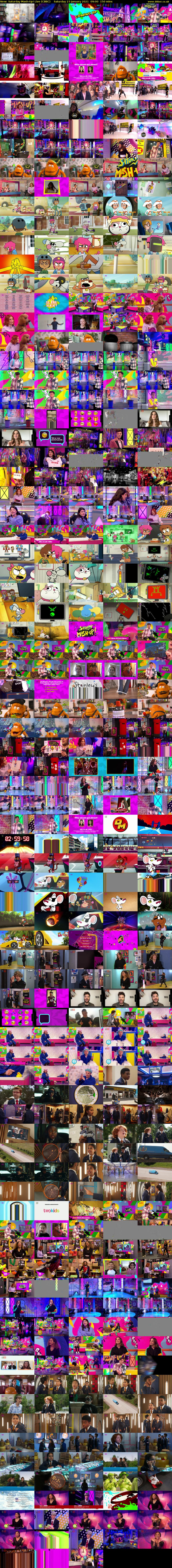 Saturday Mash-Up! Live (CBBC) Saturday 23 January 2021 09:00 - 11:30