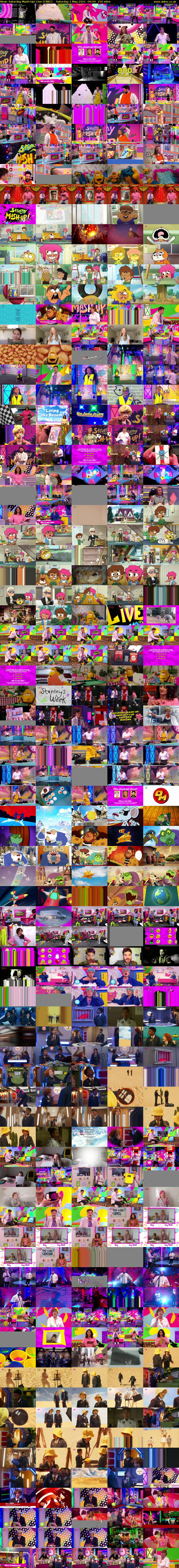 Saturday Mash-Up! Live (CBBC) Saturday 1 May 2021 09:00 - 11:30