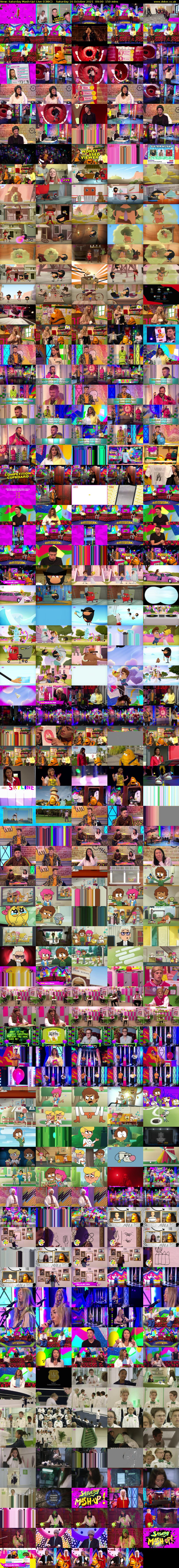 Saturday Mash-Up! Live (CBBC) Saturday 16 October 2021 09:00 - 11:30