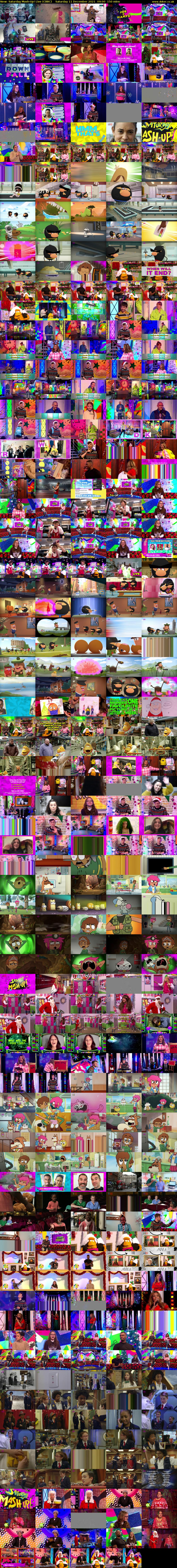 Saturday Mash-Up! Live (CBBC) Saturday 11 December 2021 09:00 - 11:30