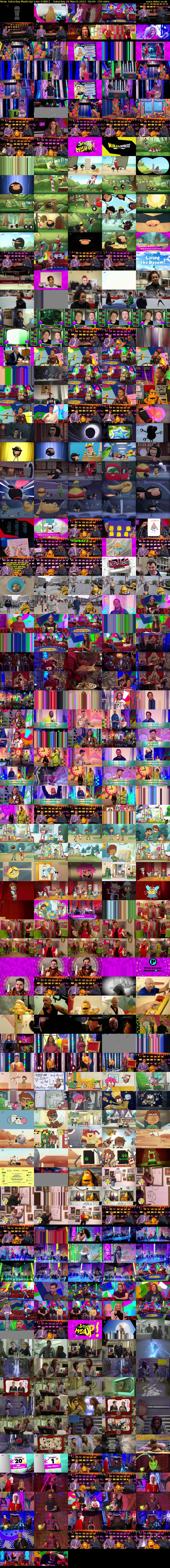 Saturday Mash-Up! Live (CBBC) Saturday 26 March 2022 09:00 - 11:30