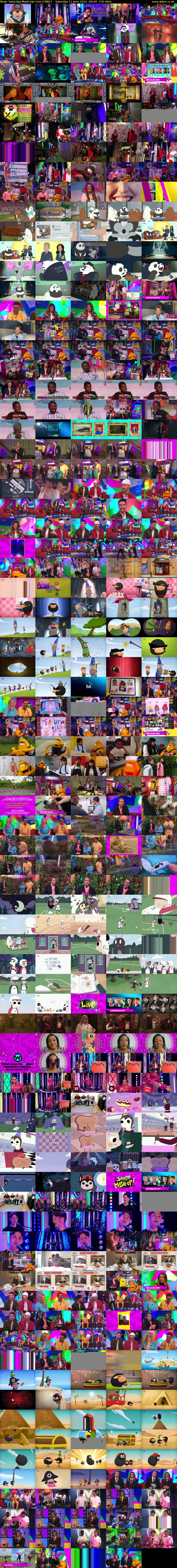 Saturday Mash-Up! Live (CBBC) Saturday 11 June 2022 09:00 - 11:30