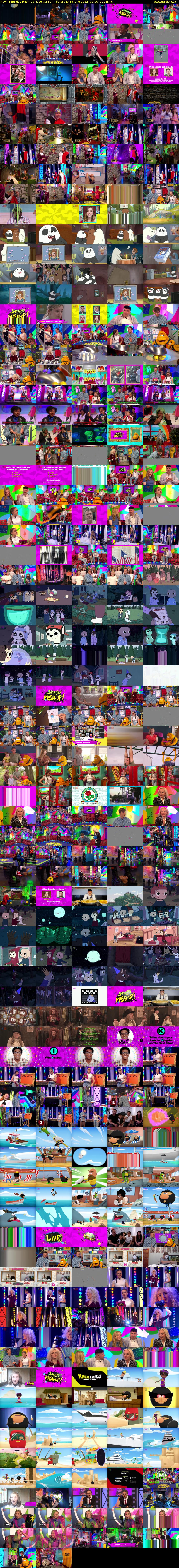 Saturday Mash-Up! Live (CBBC) Saturday 18 June 2022 09:00 - 11:30