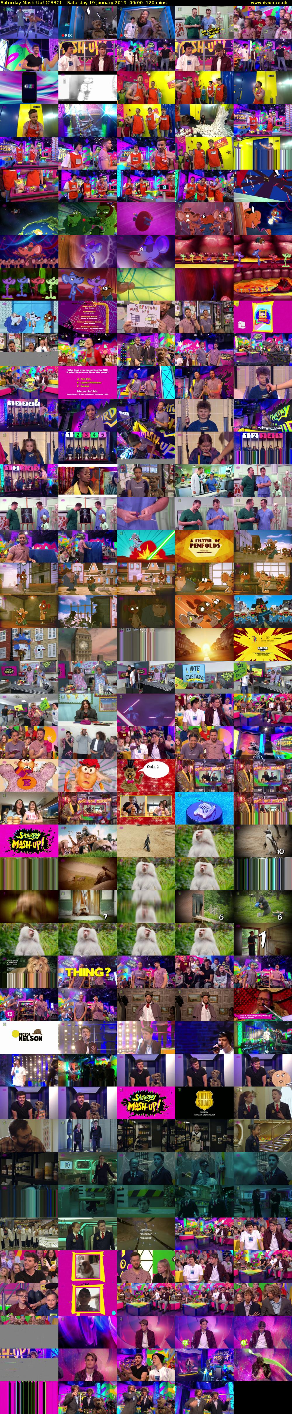 Saturday Mash-Up! (CBBC) Saturday 19 January 2019 09:00 - 11:00